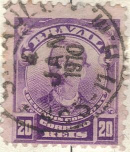 pi BRASBRASIL 1906 (RHM137) Alegorias Republicanas - 20r