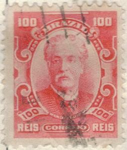 BRASIL 1906 (RHM139) Alegorias Republicanas - 100r