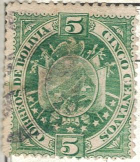 pi BOLIVIA 5c