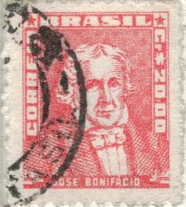 BRASIL 1959 (RHM510) Vultos celebres - Jose Bonifacio 20r