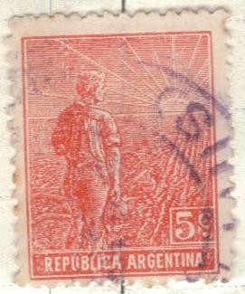 ARGENTINA 1911 (165) Labrador 5c
