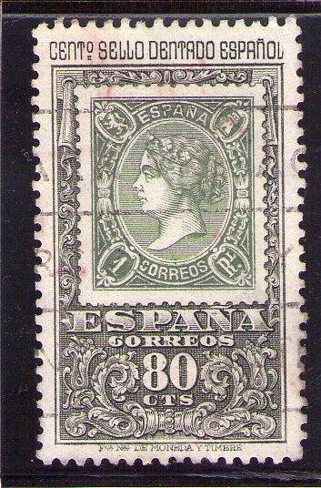 Centenario sello dentado 1689