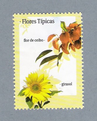 Flores típicas. Flor de Ceibo