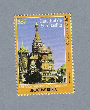 150 años Relaciones Diplomáticas. Catedral de San Basílio