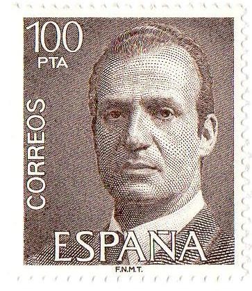 Juan Carlos I 100 pts pta