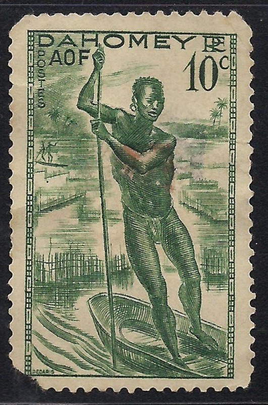 Reino de Dahomey (pescador)