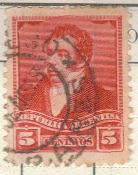 ARGENTINA 1892 (MT98) 'Rivadabia, Belgrano, San Martin' 2