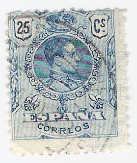 Alfonso XIII, Tipo Medallón. - Edifil 274