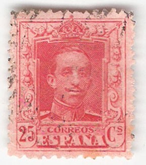 Alfonso XIII,Tipo Vaquer. - Edifil 317