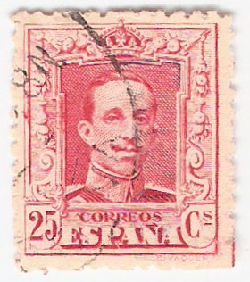 Alfonso XIII, Tipo Vaquer. - Edifil 317 A