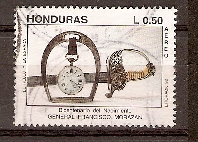 RELOJ  Y  ESPADA  DE  MORAZÁN