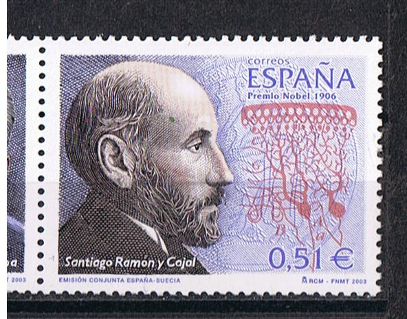 Edifil  3964  Premios Nobel españoles.  