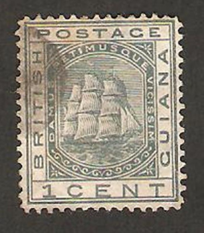 Guyana británica - barco