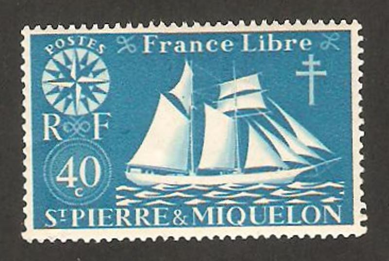 Francia libre, barco