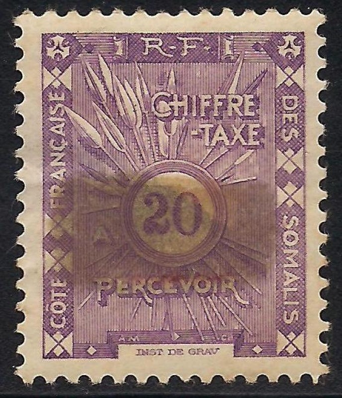POSTAGE DUE STAMPS