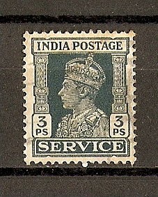 Jorge VI /  India Inglesa / Servicio