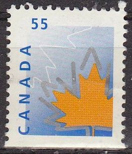 CANADA 2010 Sello Maple Leaf Hoja Arce usado