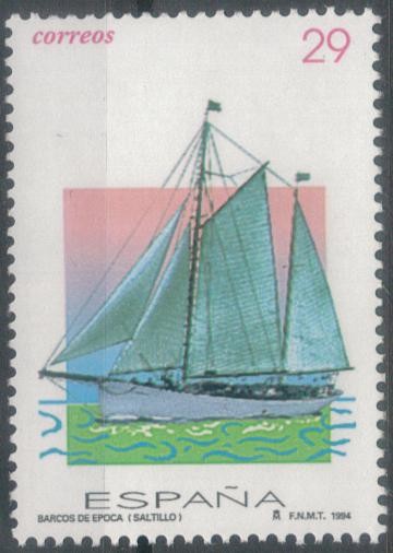 ESPAÑA 1994 (E3315) Barcos de epoca - Saltillo 29p