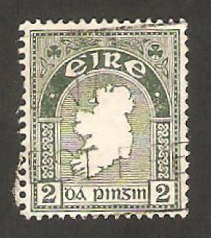 mapa de irlanda