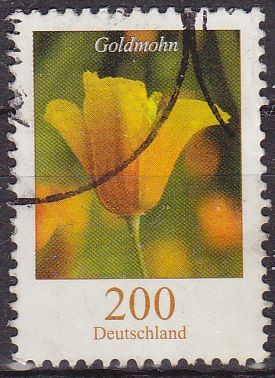 Alemania 2006 Scott 2416 Sello º Flora Flor Goldmohn (California poppy) 200 Germany