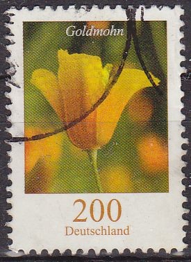 Alemania 2006 Scott 2416 Sello º Flora Flor Goldmohn (California poppy) 200 Germany
