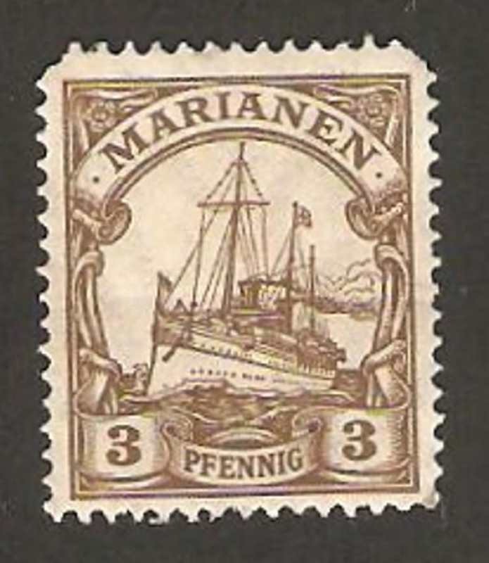 islas marianas - barco imperial hohenzollern