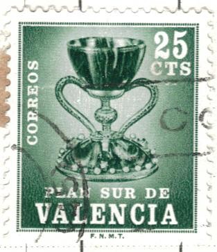 ESPANA AUTONOMIAS VALENCIA 1971 (E6) El Santo Grial 25c