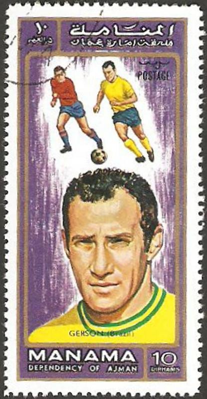 Ajman - Gerson, futbolista de la Selección de Brasil