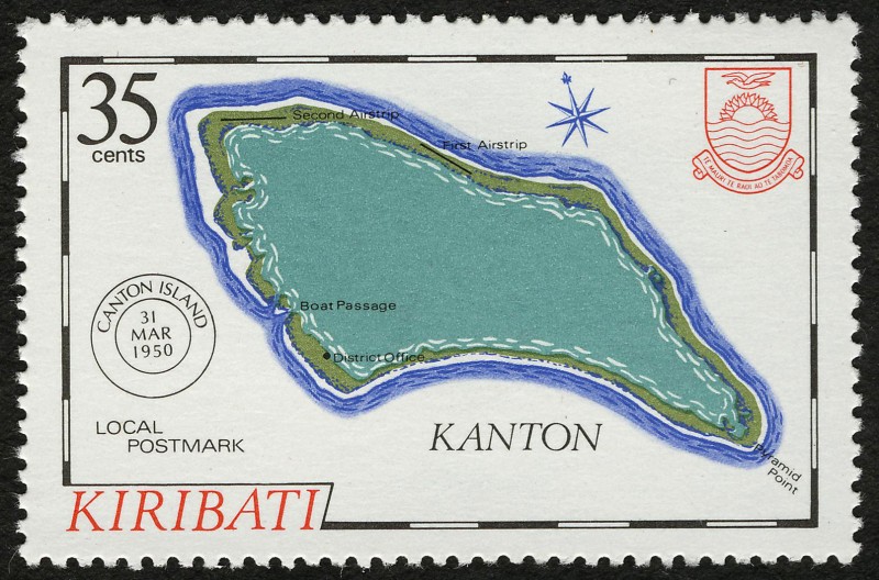 KIRIBATI - rea protegida de las Islas Fnix
