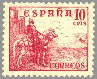 ESPAÑA 1949 1045 Sello Nuevo Rodrigo Diaz de Vivar El Cid 10c Espana Spain Espagne Spagna Spanje Spa