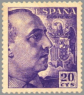 ESPAÑA 1949 1047 Sello Nuevo General Franco 20c Espana Spain Espagne Spagna Spanje Spanien
