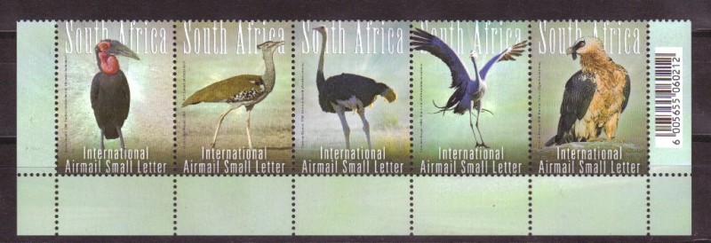 Correo postal aéreo- Aves