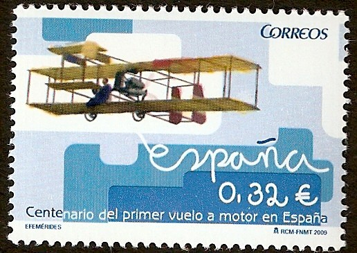 Centenario primer vuelo a motor en España