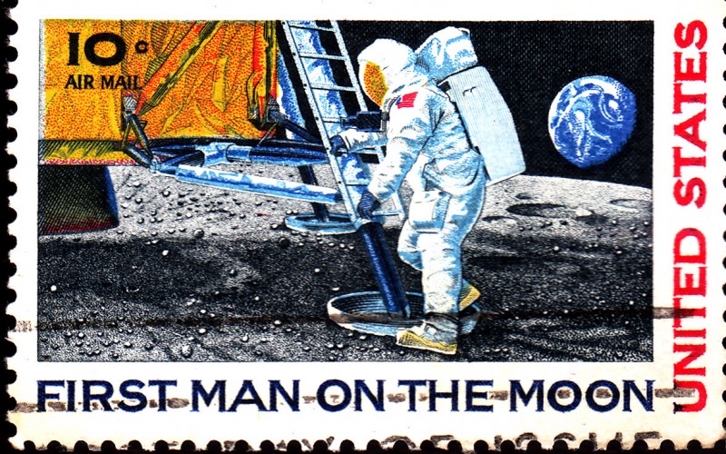 Primer viaje a la luna de Amstrong