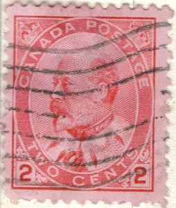 CANADA 1903 Rey Eduardo VII 2c