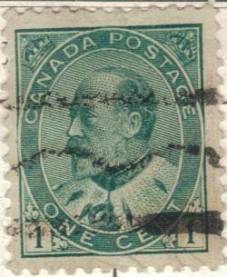 CANADA 1903 Rey Eduardo VII 1c