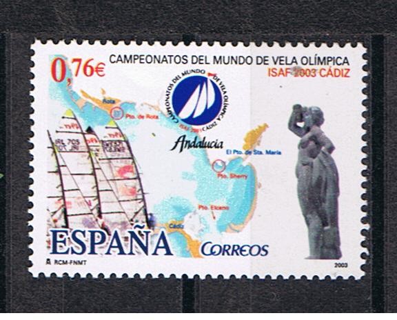 Edifil  4014  Campeonatos del Mundo de Vela Olímpica. ISAF 2003. Cádiz.  