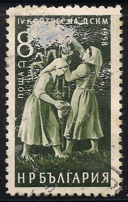 Mujeres cosechando