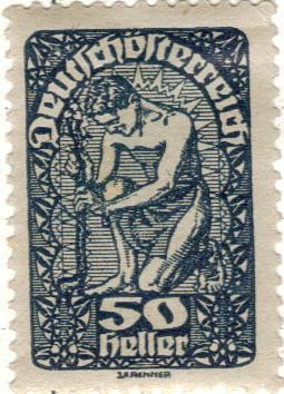 AUSTRIA 1919-20 (m267x) Alegoria 30h 4