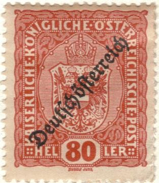 AUSTRIA 1918 (M240) Escudo 80h