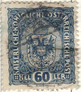 AUSTRIA 1916 (M196) Escudo 60h