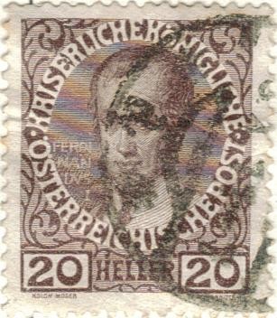 AUSTRIA 1908 (m146v) Ferdinand I (1835-1848) 20kr