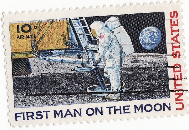 First man of the moon