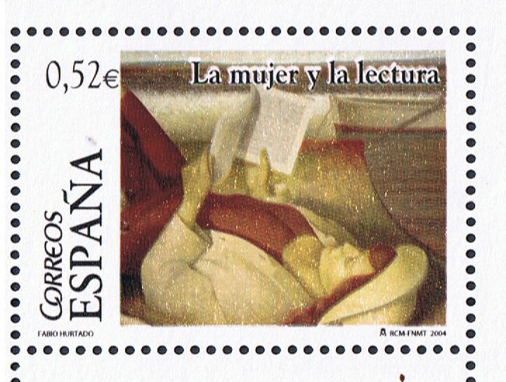 Edifil  SH 4061 B  La mujer y la lectura.  