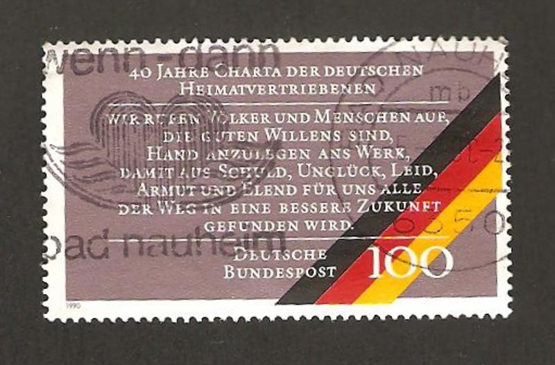 1302 - 40 anivº de la carta de expulsados alemanes