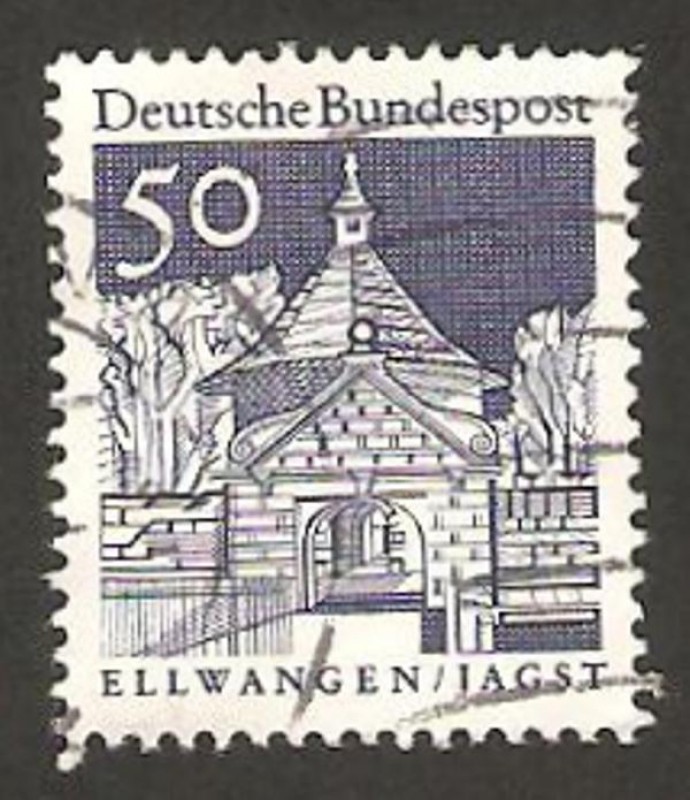 394 - Puerta del castillo Ellwangn, Jagst