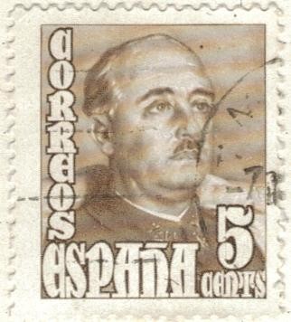 ESPANA 1948 (E1020) General Franco 5c