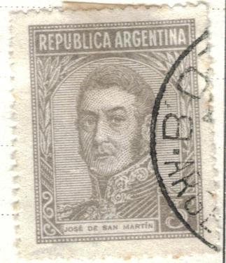 ARGENTINA 1935 (MT) San Martin 3c