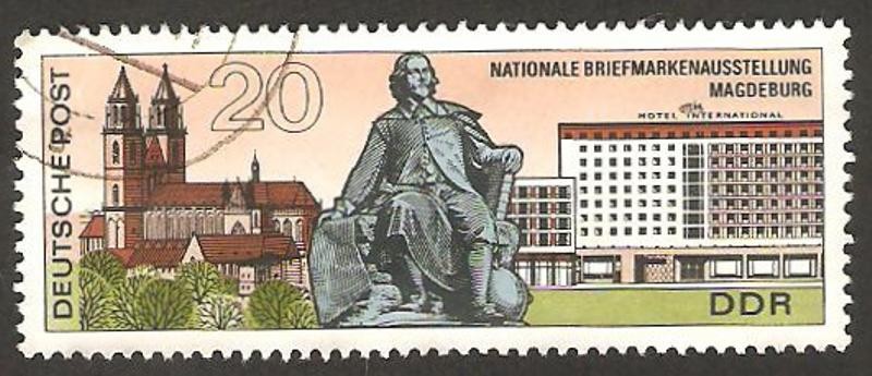 exposición nacional de sellos de correos en magdebourg