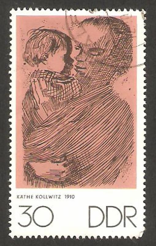 mujer con un niño de kathe kollwitz 